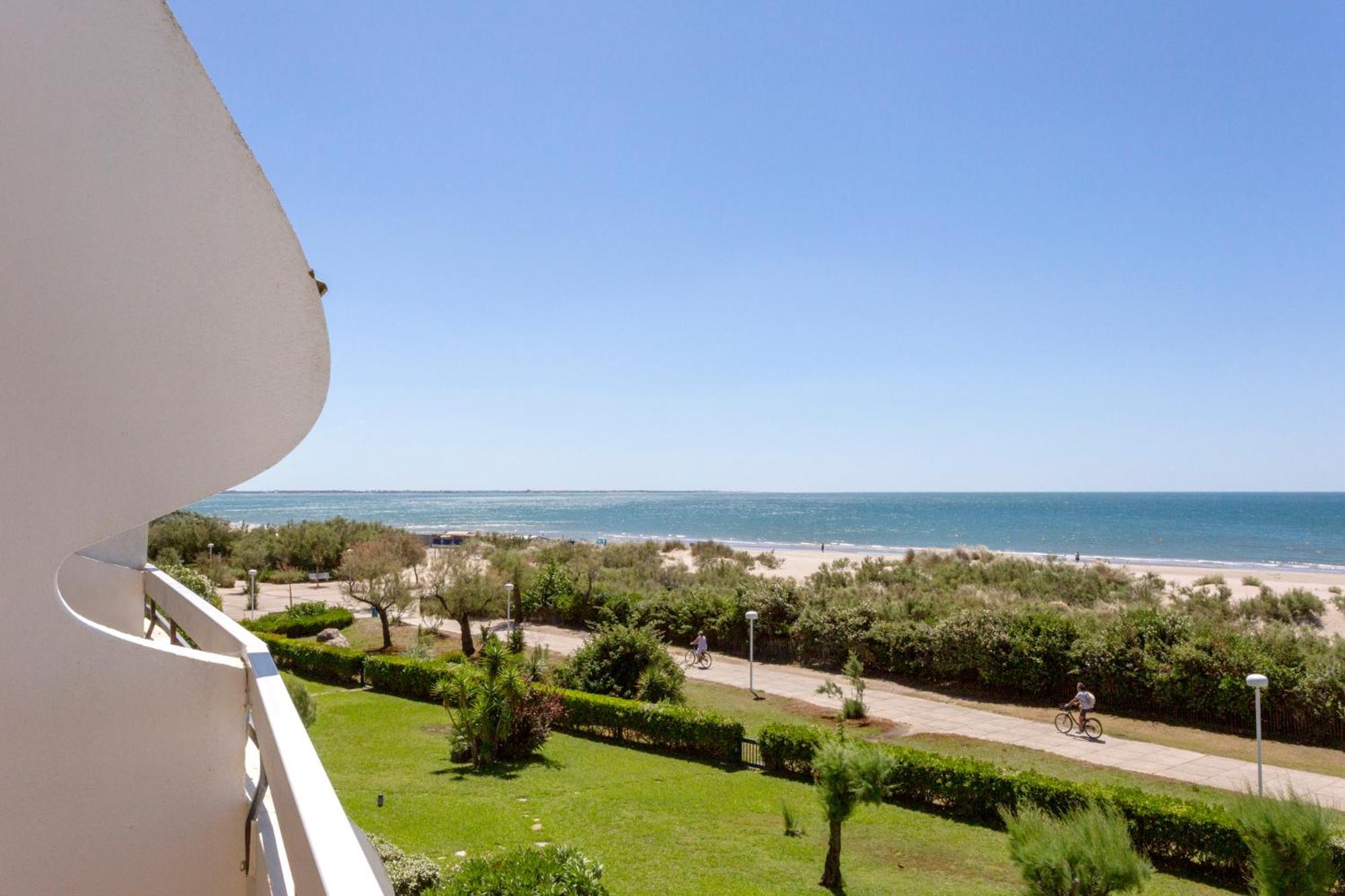 Chez Fabienne - Superbe Appartement Avec Vue Sur La Mer Et Parking La Grande Motte Bagian luar foto