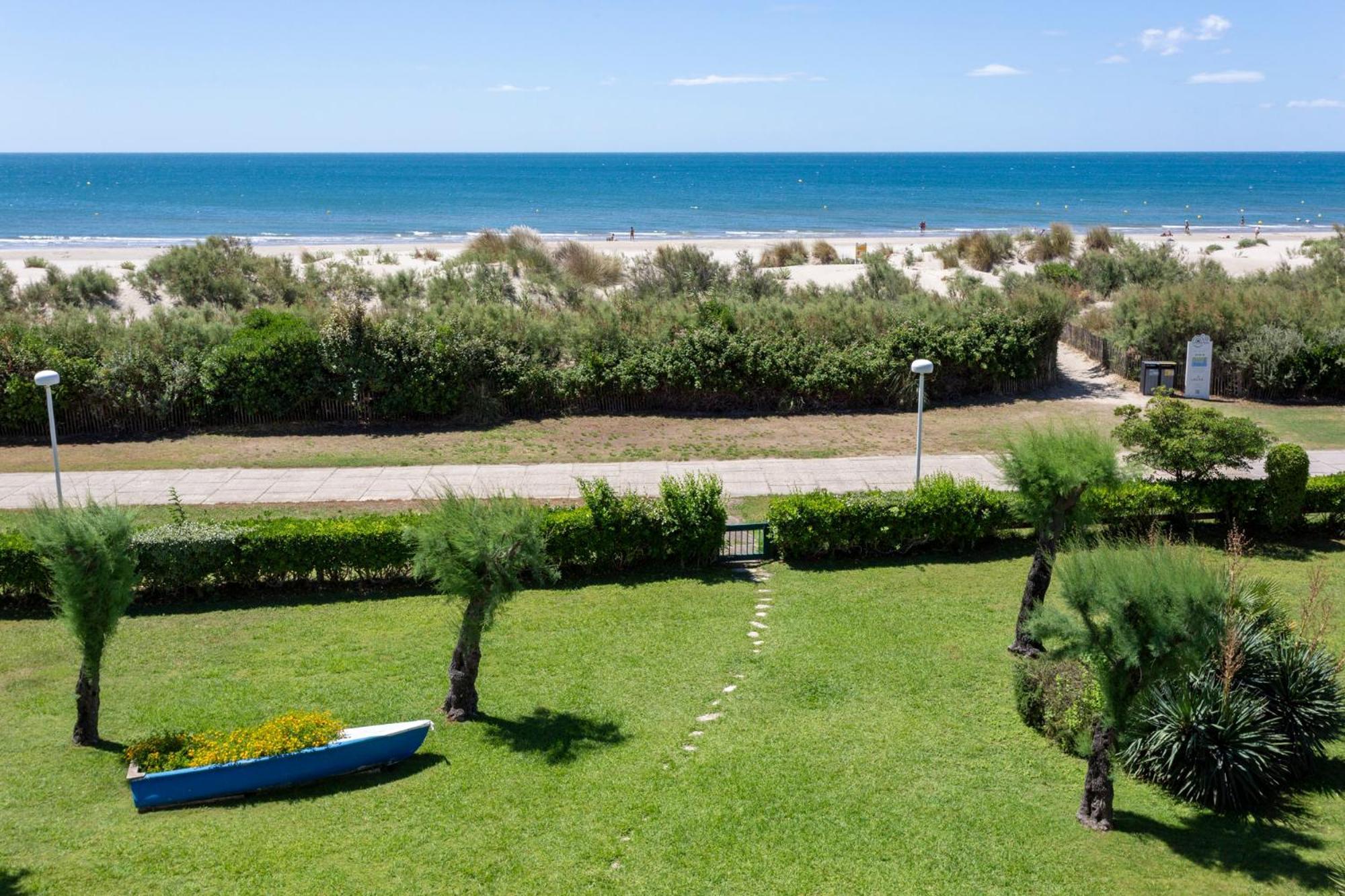 Chez Fabienne - Superbe Appartement Avec Vue Sur La Mer Et Parking La Grande Motte Bagian luar foto